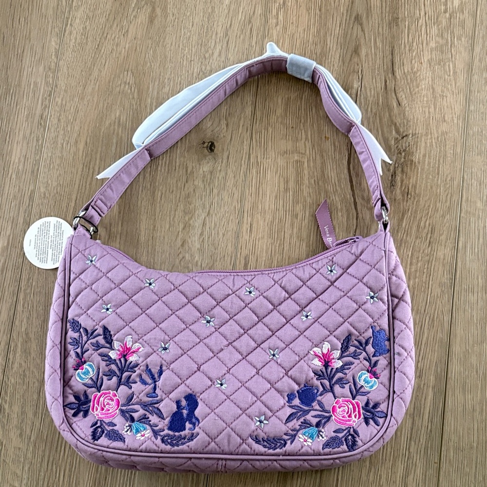 Disney x Vera Bradley beauty and the beast shoulder bag NWT